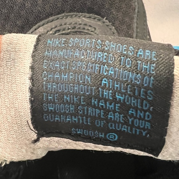 Nike Womens Dual Fusion ST2 454240-018 Black Blue Running Sneakers Size 8 - Picture 7 of 8